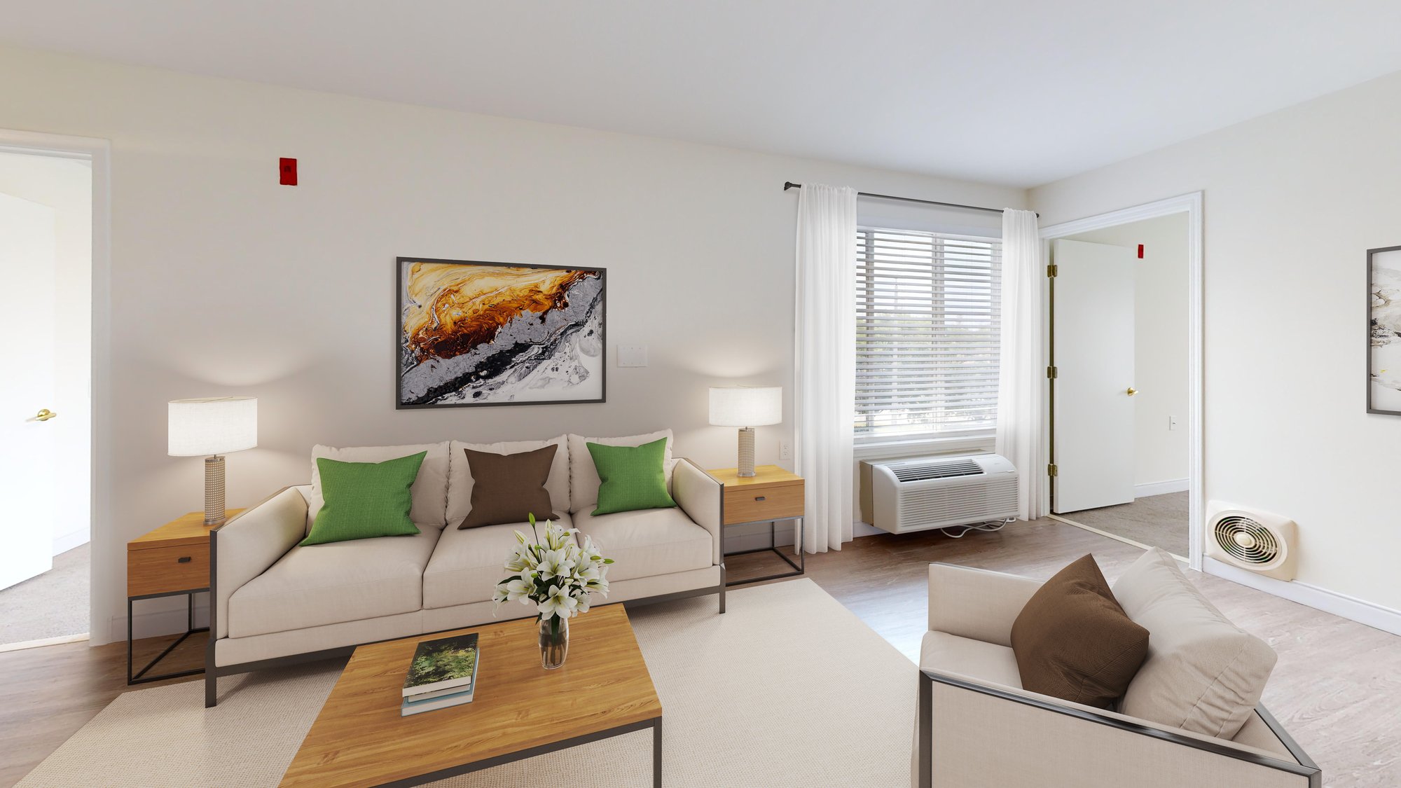 Azalea-Park-IL-2-bed-877-sqft-Living-Room_Virtual Staging