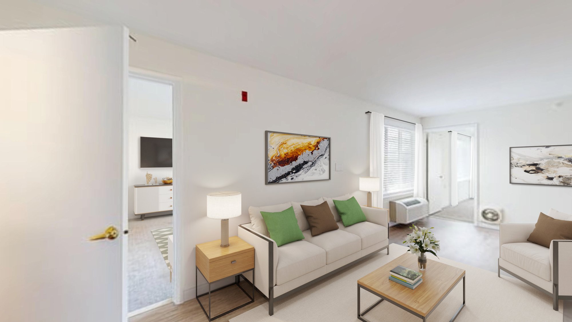 Azalea-Park-IL-2-bed-877-sqft-Two-Bedroom-Apartment_Virtual Staging