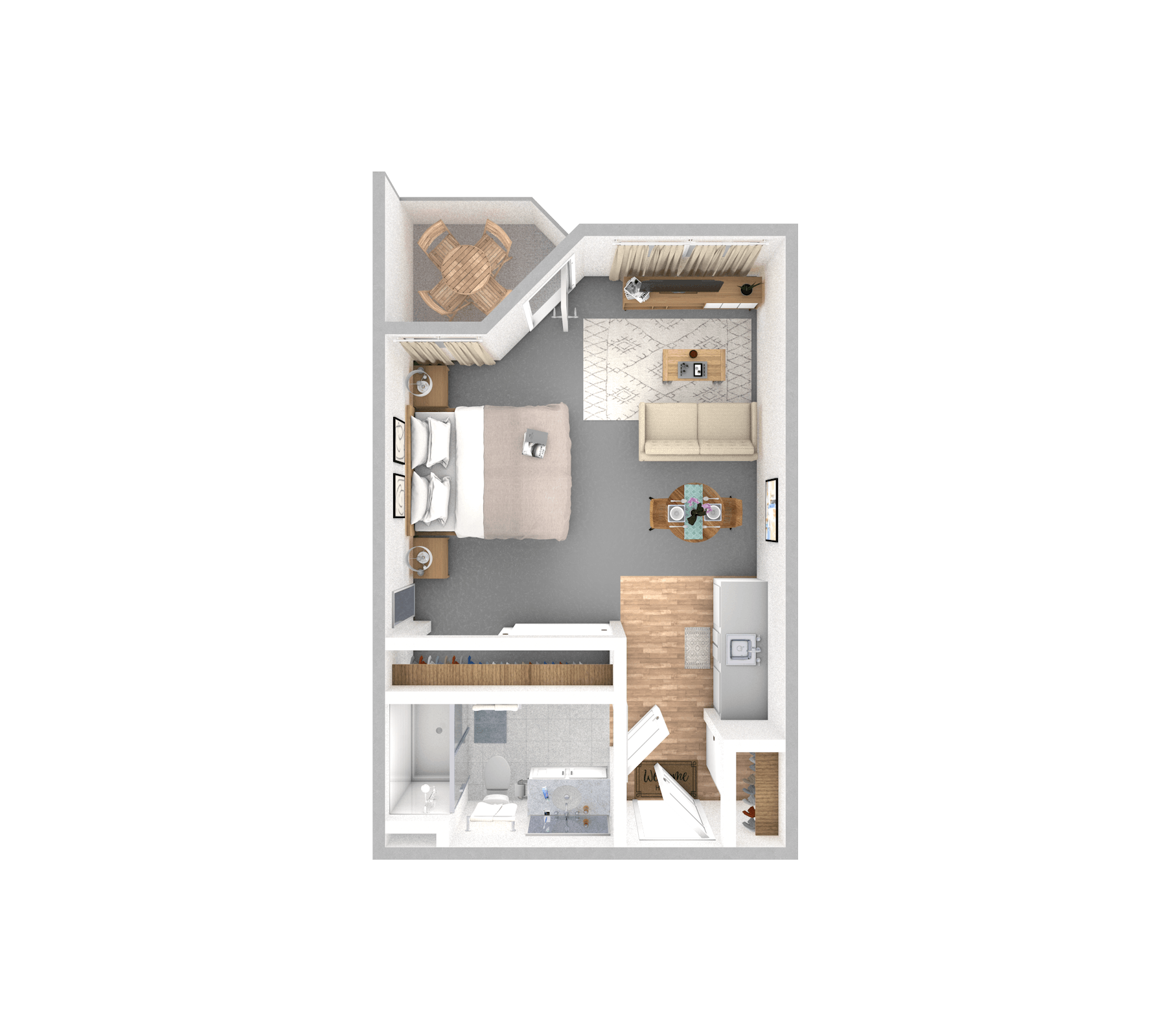 Suite | One Bathroom