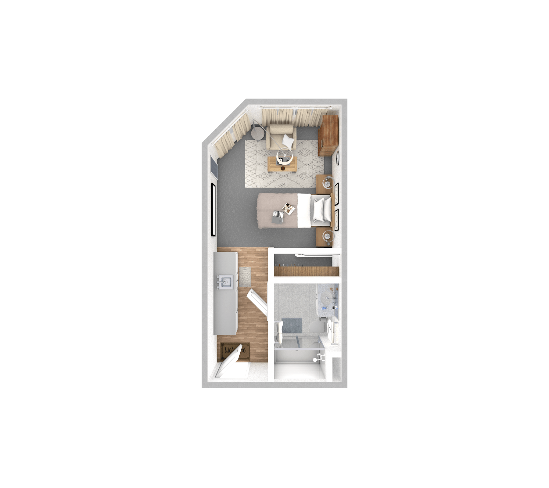 Suite | One Bathroom