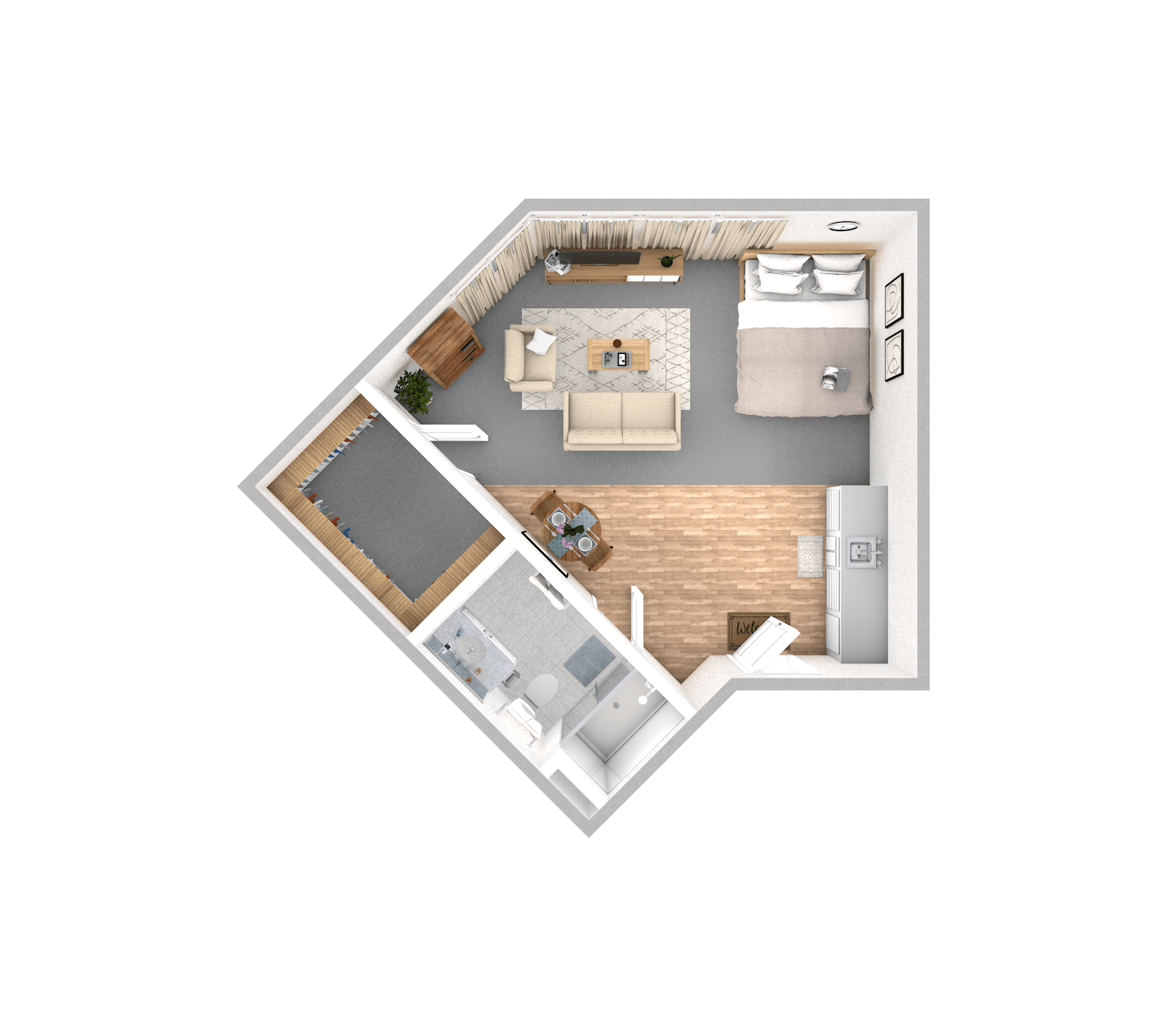 Suite | One Bathroom
